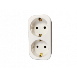 STECHER DUBLU CU CP 16A QUARK